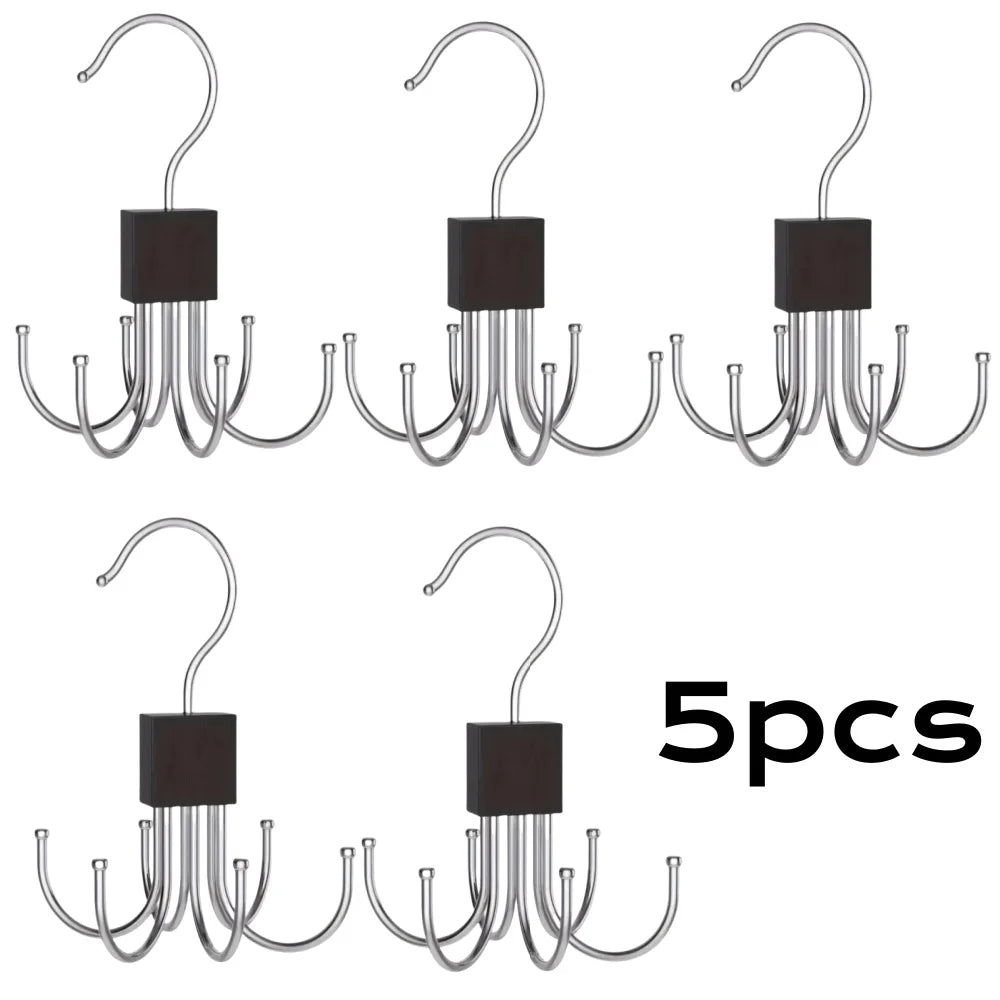 Rotating Storage Hanger Hook Multi-Claw