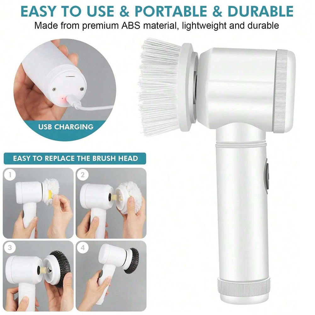 Electric Spin Scrubber