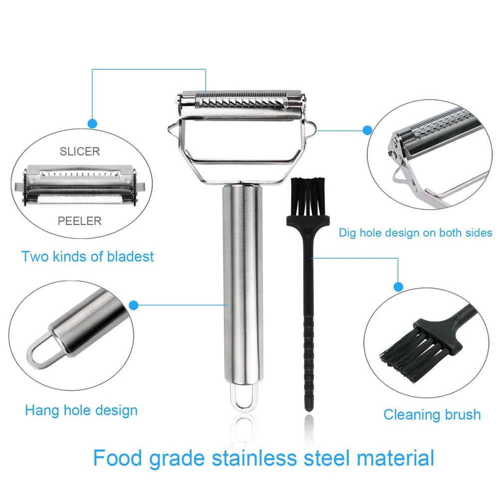 Multifunctional Fruit & Vegetable Julienne Slicer