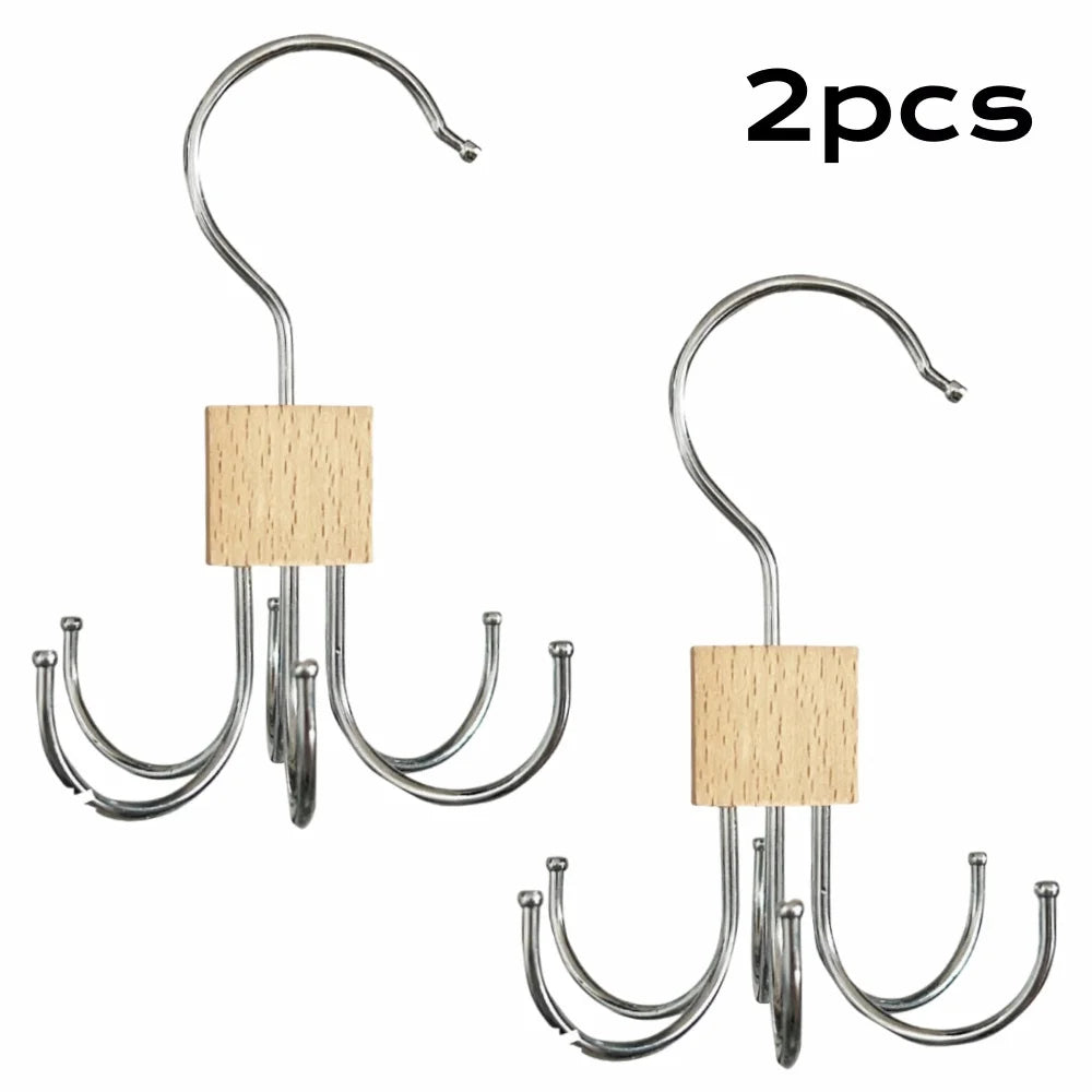 Rotating Storage Hanger Hook Multi-Claw