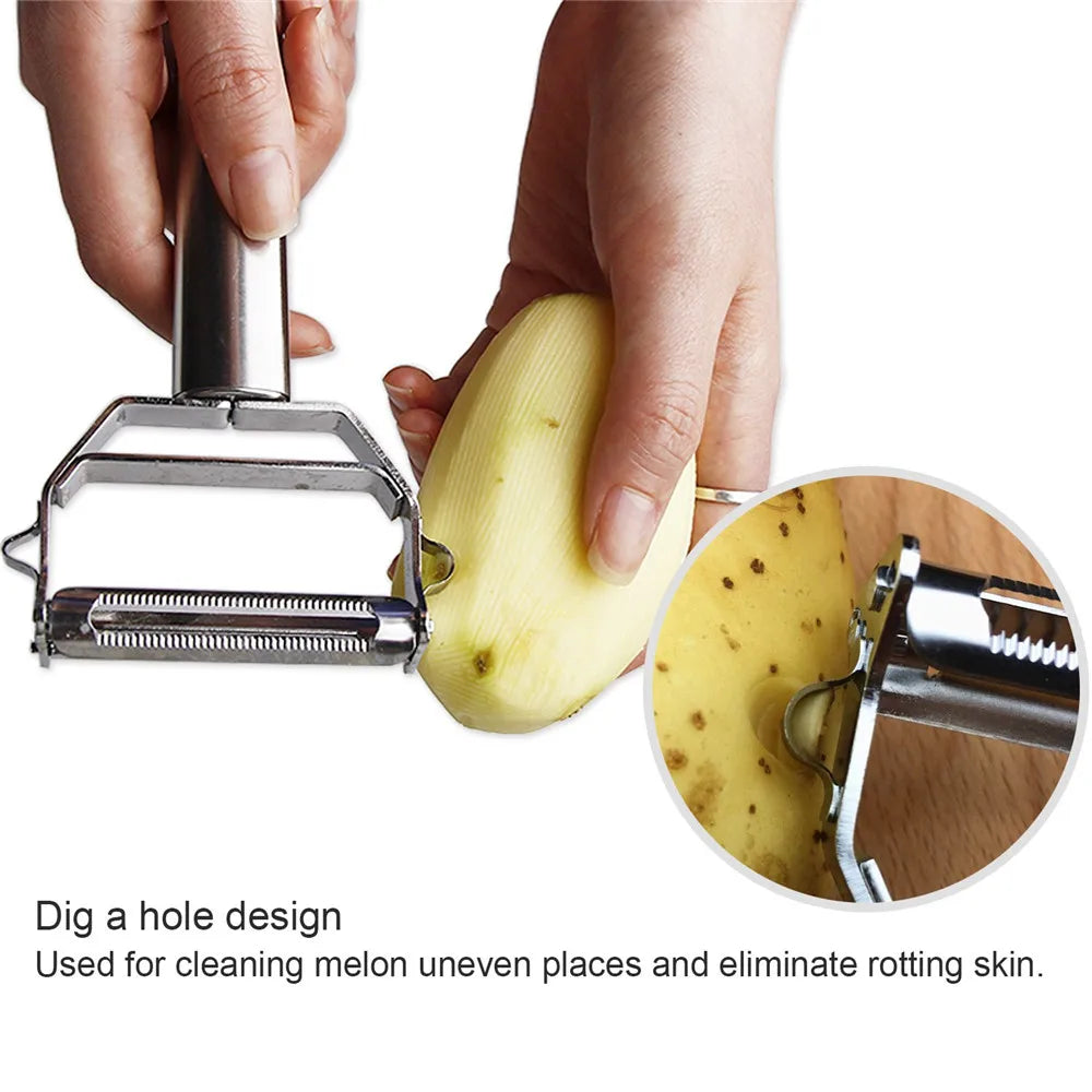 Multifunctional Fruit & Vegetable Julienne Slicer