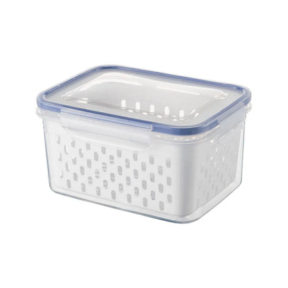 Fruit Storage Containers for Fridge with Removable Colander