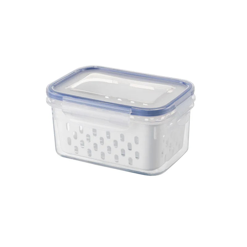 Fruit Storage Containers for Fridge with Removable Colander