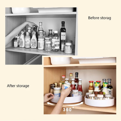 Rotating Cabinet Organizer